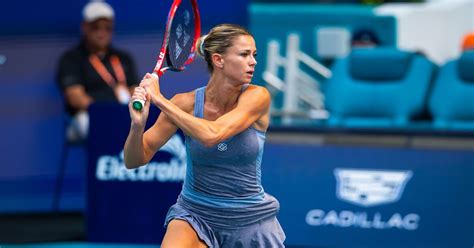 Camila Giorgi drops update mid